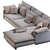 Harmony Chaise Sectional: Comfort in Every Dimension! 3D model small image 5
