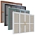 Versatile Wardrobe Set with Cover Options 3D model small image 4