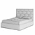 Modern Sleek Sota Bed 3D model small image 3