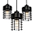 Iron Switch Pendant Lights 3D model small image 1