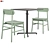 Modern Cafe Furniture Set: Ikea STENSELE RONNINGE 3D model small image 1
