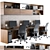 Modern Office Furniture Set 05 3D model small image 1