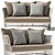 Modern Comfort: TIBIDABO Sofa 3D model small image 3