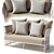 Modern Comfort: TIBIDABO Sofa 3D model small image 5
