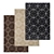 Luxurious Carpet Set for Stunning Renders 3D model small image 1