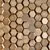 Honeycomb Wood Wall Art 3D model small image 1