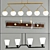 Elegant Suspension Light Collection 3D model small image 1