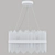 Elegant Glass Chandelier: 62GDW-901-600 3D model small image 3