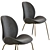 Elegant Astor Dining Chair 3D model small image 2