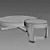 Prado Teak Coffee Table - Elegant Design, Premium Quality 3D model small image 2