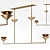 Volker Haug Balanced Stack LED Chandelier 3D model small image 5