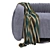 Elegant Draped Lounge Sofa 3D model small image 2