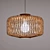 Yaku Rattan Lamp: Non-Electrified Elegance 3D model small image 3