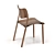 Elegant Wooden Chair: Stua Laclasica 3D model small image 4