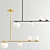 Sleek Scandinavian Pendant Light 3D model small image 2