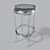 Sleek Glass Chair: Elegant and Modern 3D model small image 1