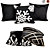 Gallery Model Decorative Sofa Pillows 3D model small image 1