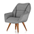 Cozy Lounge Chair - 60cm x 60cm 3D model small image 3