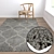 Luxury Set of High-Quality Carpets 3D model small image 5