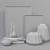 Elegant Vray Decorative Set 3D model small image 2