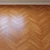 French Fir Chevron Vinyl Laminate 3D model small image 1