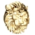  Majestic Lion Sculpture 3D model small image 3