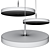 Modern ARVA Pendant Lamp: 440 Gray by Ribag 3D model small image 3