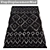 Luxury Texture Carpets Set 3D model small image 3