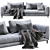 Modern Boconcept Fargo Sofa 3D model small image 2