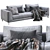 Modern Boconcept Fargo Sofa 3D model small image 4