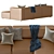 Modern Boconcept-Carmo Motion Sofa with Resting Unit 3D model small image 3