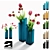 Crystalmood Vase: Tulip-inspired Elegance 3D model small image 1