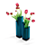 Crystalmood Vase: Tulip-inspired Elegance 3D model small image 3