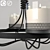 Elegant Classic Candle Chandelier 3D model small image 2