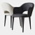 Sleek Martin Chair: Deep House Design 3D model small image 2