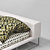 Ile Bed: Upholstered, Removable Cover 3D model small image 3