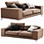 Ditre Italia Anderson: Modern Italian Sofa with Sleek Design 3D model small image 3