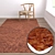 Luxurious Set of Carpets 3D model small image 5