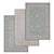 Title: Luxury Texture Carpets Set 3D model small image 1