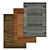 Premium Carpet Set: Versatile Textures 3D model small image 1