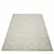 Handwoven Wool Rug: Reina Diamond Accent 3D model small image 2