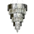 Elegant Glow: Candela Chandelier 3D model small image 1