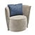 Kertel Armchair: Modern Comfort & Style 3D model small image 5