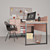 PBR Office Workplace 1 3D model small image 1