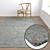 Luxury Textured Carpets Set 3D model small image 5