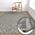Luxury Carpets Collection: High-Quality Set of 3 Rugs 3D model small image 5