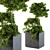  Concrete Box Set 58 - Outdoor Plant Décor 3D model small image 3