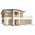 Ultra-Modern House Zx136 3D model small image 1