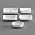 Duravit 2020 Sink Set: Sleek & Stylish 3D model small image 1