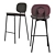 Sleek Tubular Chair 3D model small image 3